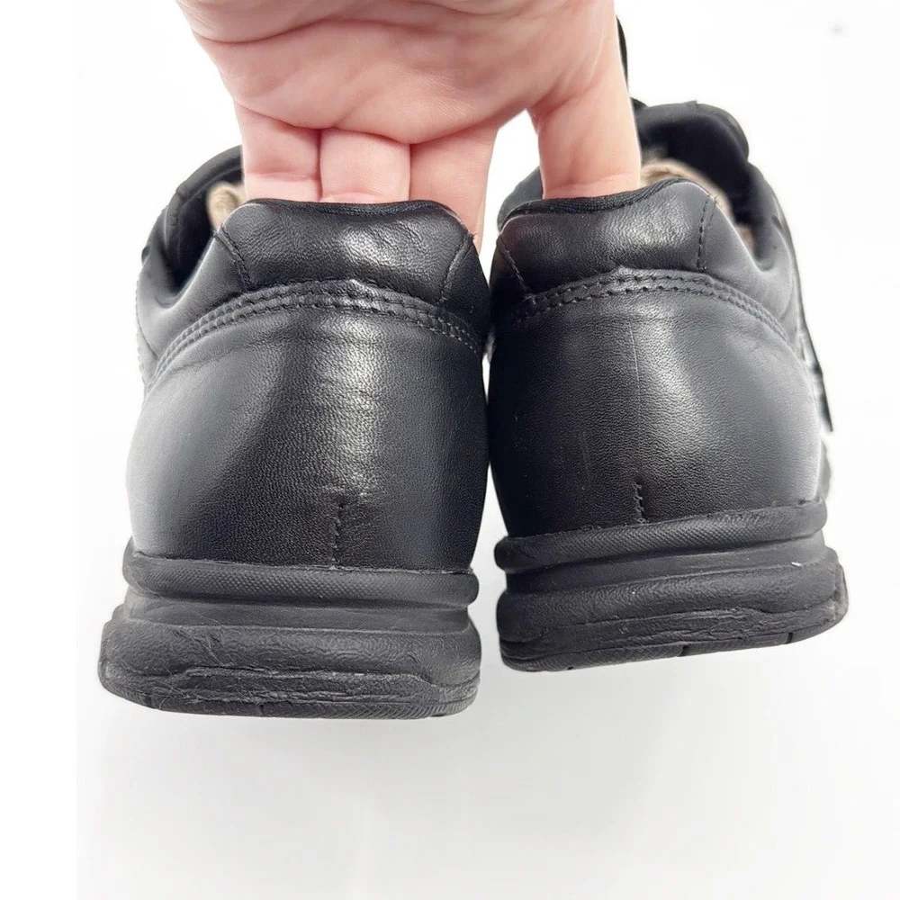 SAS Tour II Lace Up Sneaker Black Leather Comfort Wide Width Sneakers Size 9 WW